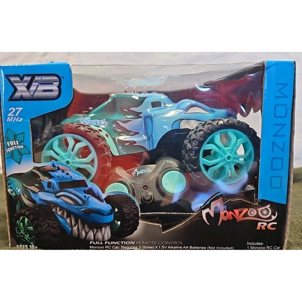 PlayTek XVB Monzoo RC Monster Cars Full Function Remote Control 27 MHz